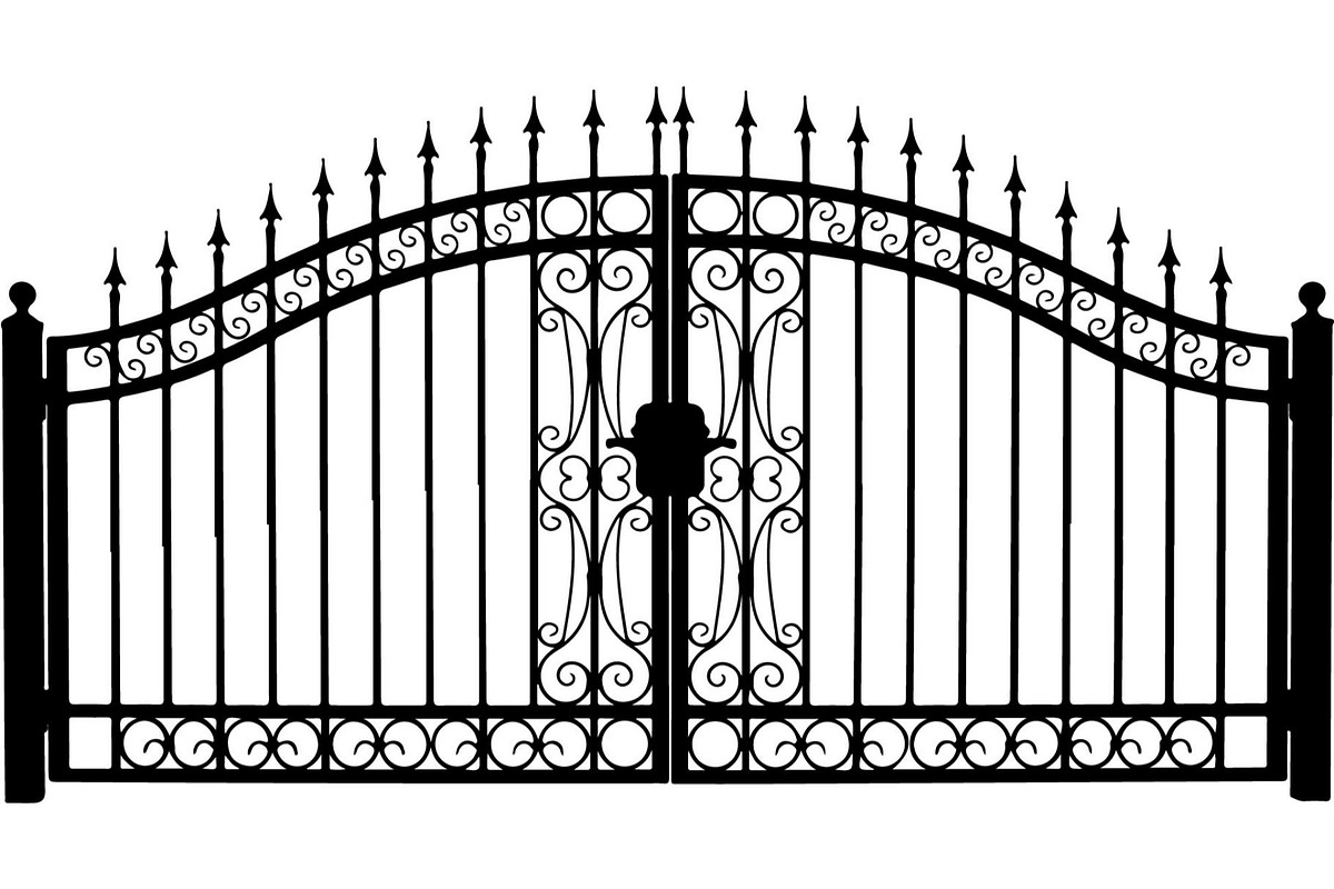 Wrought Iron Fence, an Object Graphic by Creativeshirt (Photo 8 of 19)