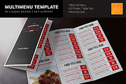 Multimenu Template, a Brochure Template by Luuqas Design (Thumbnail 2 of 5)