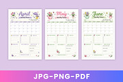 365-Day Goal & Schedule Planner 2027, a Stationery Template by Designmela01 (Thumbnail 2 of 6)