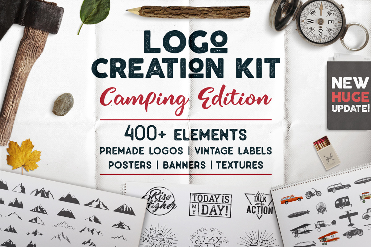 Vintage Adventure Branding Kit, a Branding & Logo Template by JeksonGraphics (Photo 3 of 55)