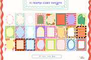 Playful Frames & Backgrounds, an Object Graphic by Olya Haifisch (Thumbnail 10 of 12)
