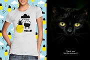 Korean cats, a Pattern Graphic by eka panova (Thumbnail 8 of 8)