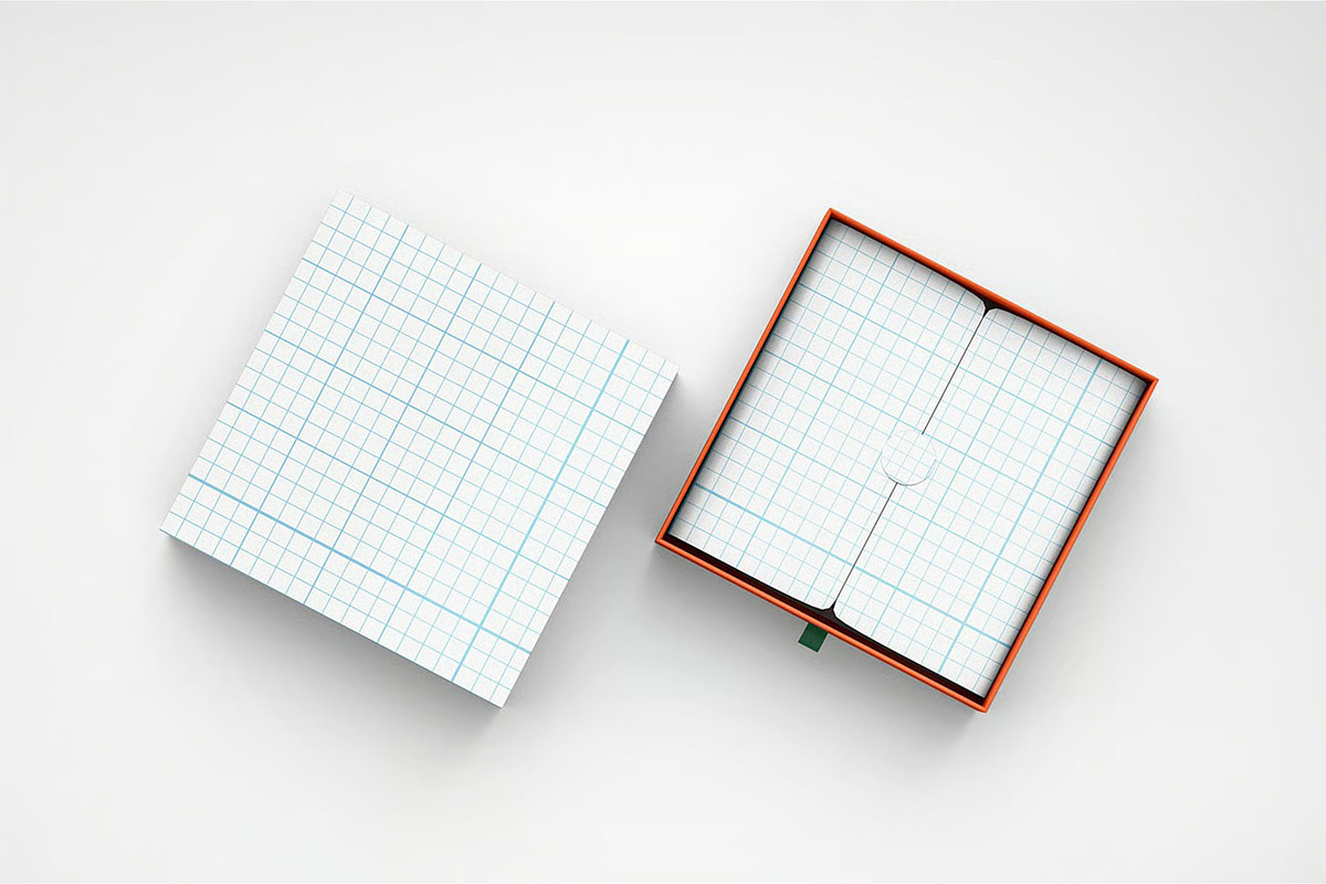 Square Paper Gift Box PSD Mockup, a Packaging Mockup by zphotographystudio (Photo 7 of 11)