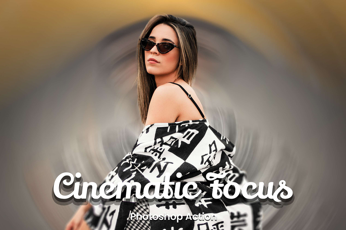 12 Cinematic Focus Photoshop Actions, an Action Add-On by 3Motional (Photo 1 of 12)