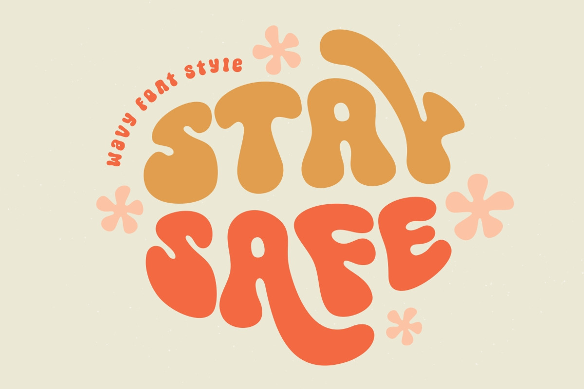 Soul Wave - Retro Wavy Font, a Font by HansCo Studio (Photo 6 of 9)