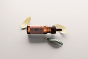 Amber Glass Dropper Bottle Mockups, a Cups & Container Mockup by pmvch (Thumbnail 13 of 20)