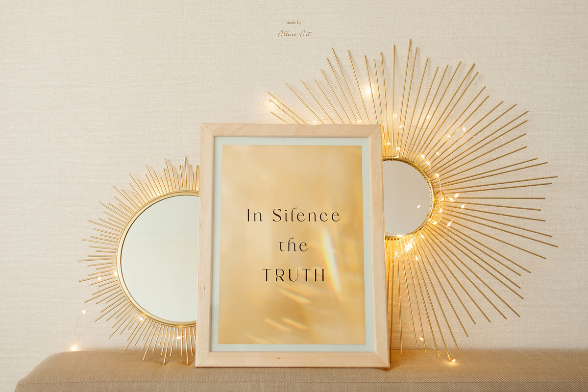 100 Gold Ethereal Light Backgrounds, an Abstract Photo by Allure Art (Photo 5 of 14)