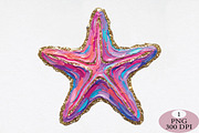 Coquette Summer Starfish Png, an Illustration by Daily.Designs (Thumbnail 1 of 5)