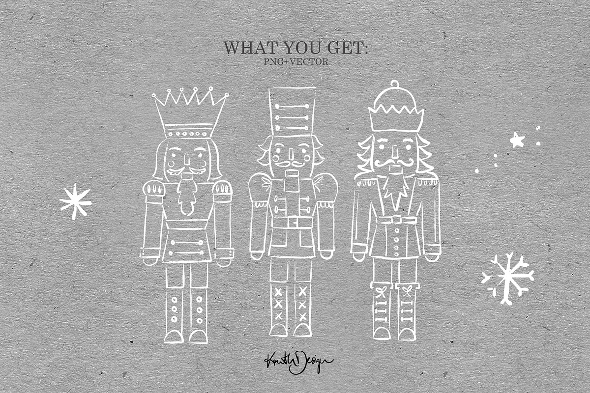 NUTCRACKER ILLUSTRATION/ vector+png, an Illustration by KruthDesign (Photo 4 of 6)