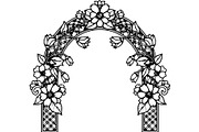 Vintage Ornamental Arch Frame Vector, a Decorative Illustration by Designer_Momina (Thumbnail 2 of 21)