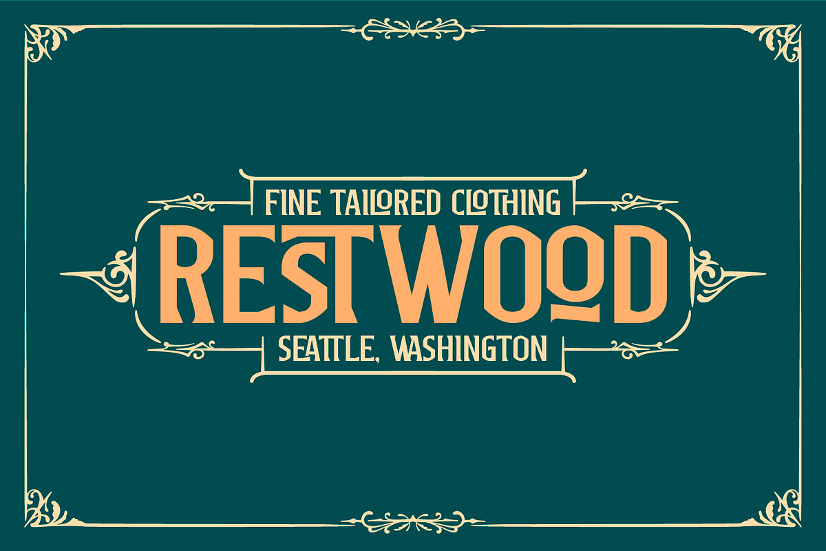 Cloresta, a Symbol Font by Vintage Division (Photo 5 of 15)