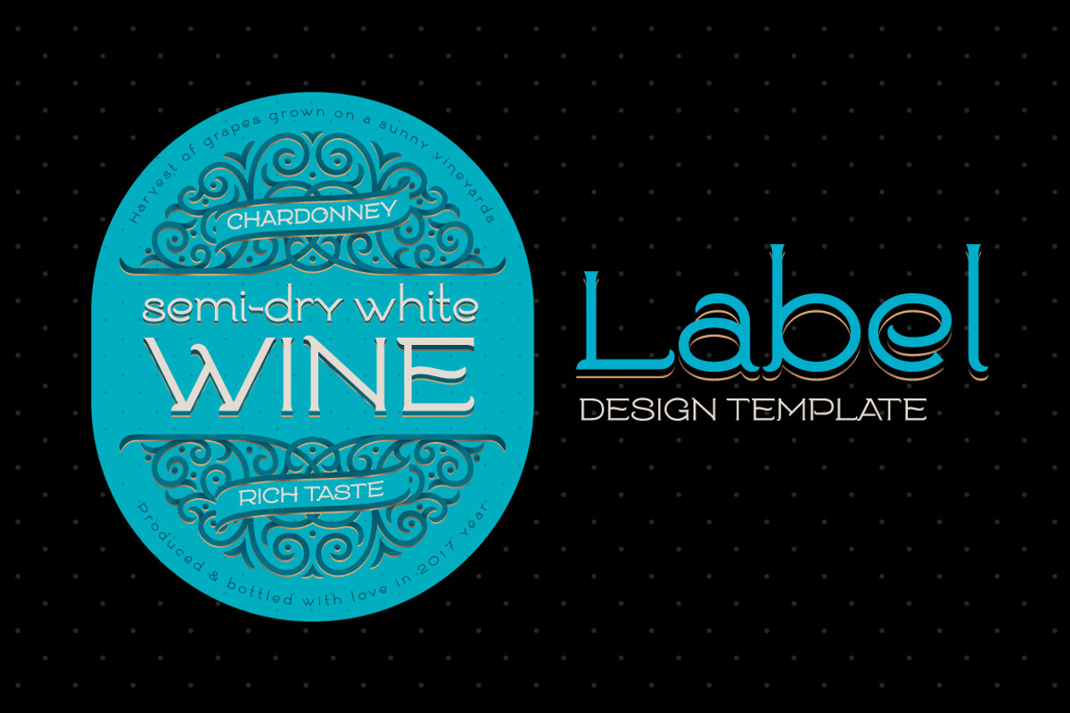 Goodwine Font, Label, Mockup preview 4