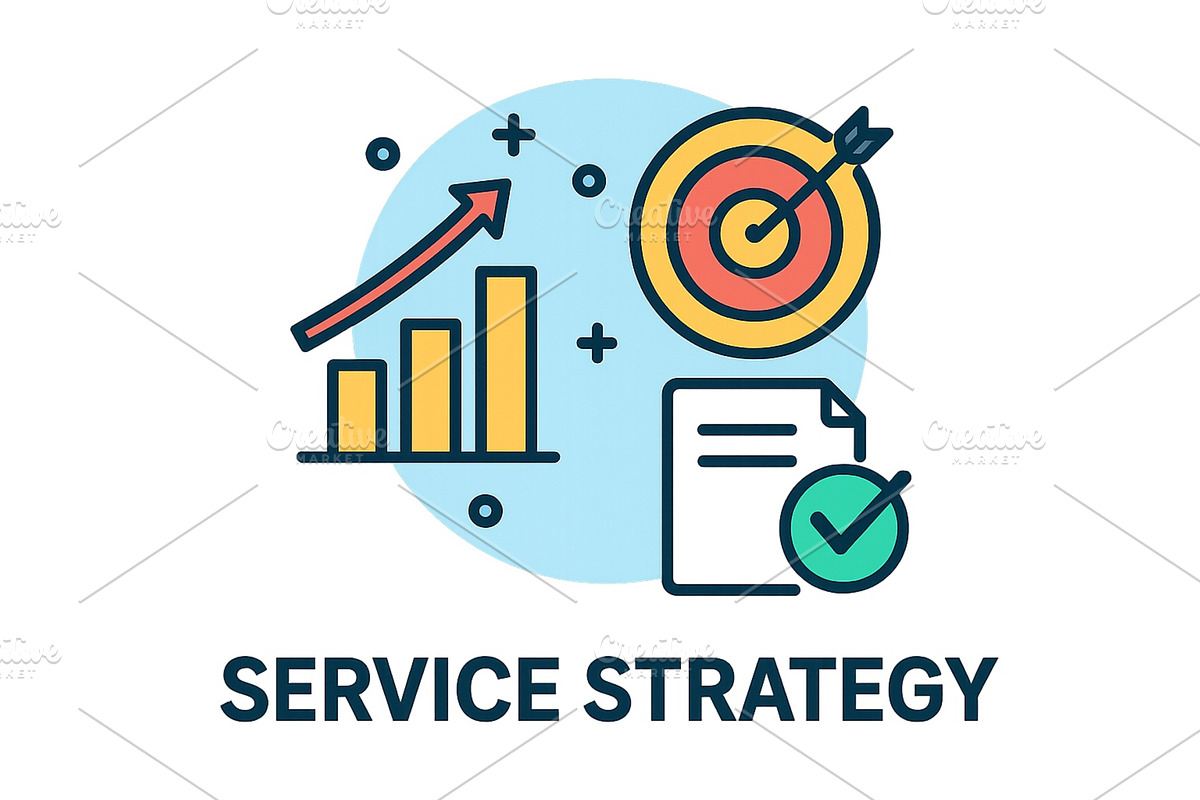 Effective service strategy with, a Person Illustration by ZinetroN