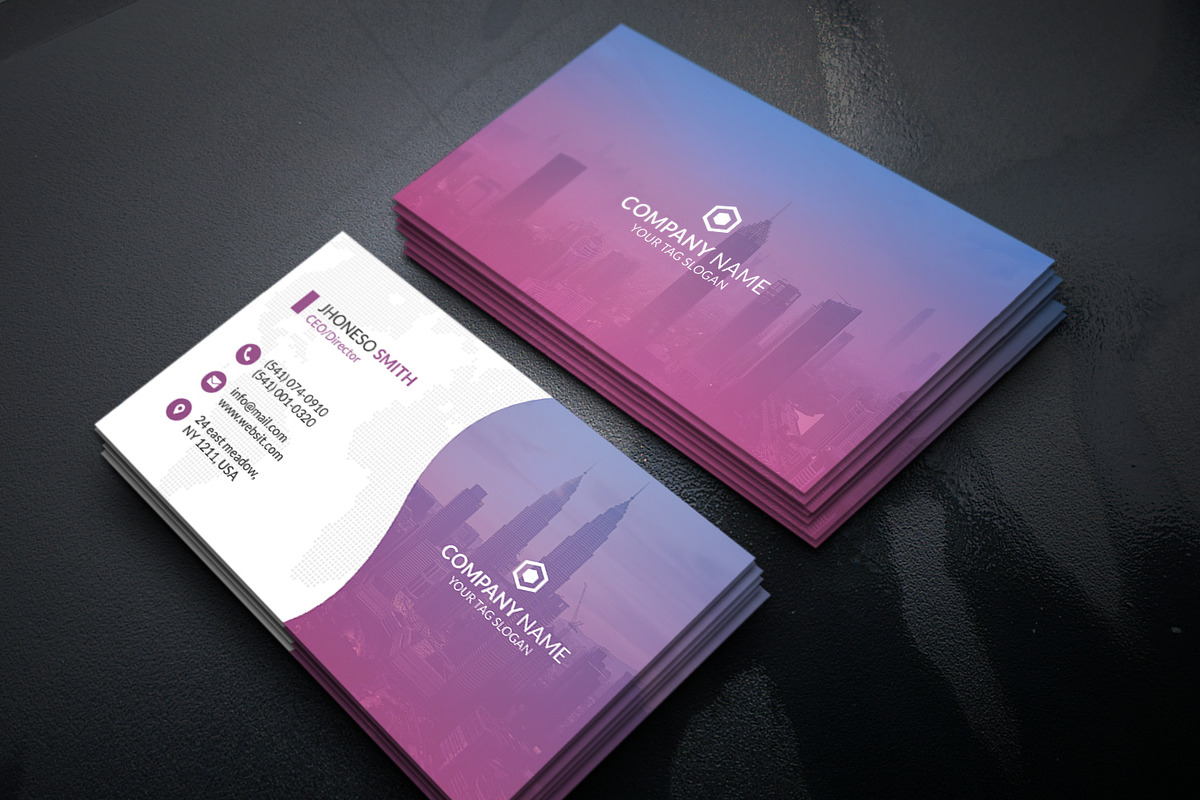 Business card, a Business Card Template by Helal Shop (Photo 2 of 3)