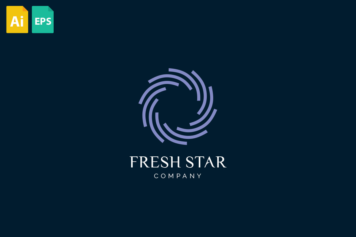 Fresh Star Logo, a Branding & Logo Template by Schneider Design Store (Photo 1 of 2)