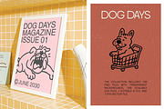 Dog Days: 100 Textured Pups Pack, an Animal Illustration by Veyla (Thumbnail 6 of 14)
