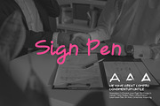Sign Pen Font, a Handwritten Font by MRI STUDIO (Thumbnail 1 of 20)