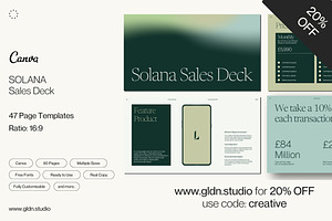 Sales Deck Template Presentation