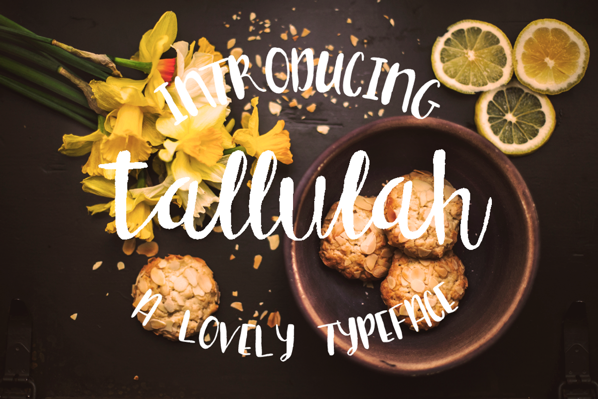 Tallulah Brush Font