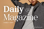 Daily Magazine Serif Display Font, a Serif Font by UICreative (Thumbnail 1 of 13)