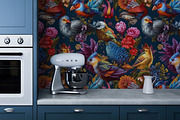 Fantastic Animals Seamless Patterns, a Pattern Graphic by PrintyleStudio (Thumbnail 6 of 6)