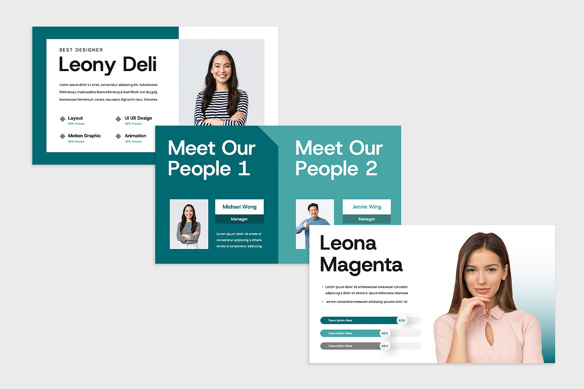 Team Profile Keynote preview 5