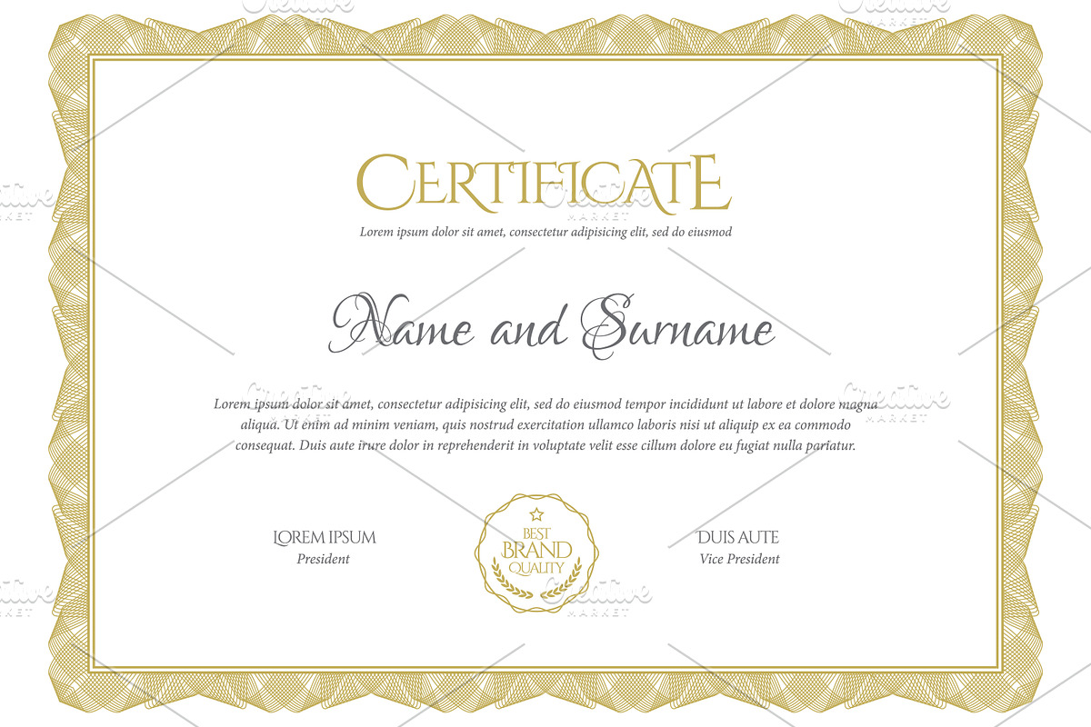 Certificate322, a Stationery Template by Sunny (Photo 1 of 3)