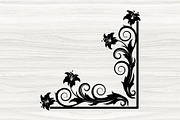 50 Floral Frame & Wreath Bundle, an Illustration by BIPLOB EXPERT (Thumbnail 2 of 4)