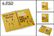 Book Cover Mockup, a Books & Magazine Mockup by mockupbuys (Thumbnail 1 of 7)