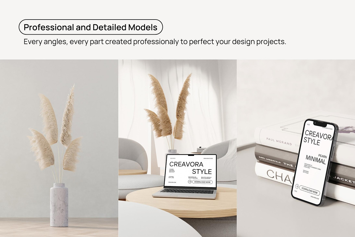 Pearn - Minimal Photo and Mockup, a Device Mockup by Creavora (Photo 6 of 6)