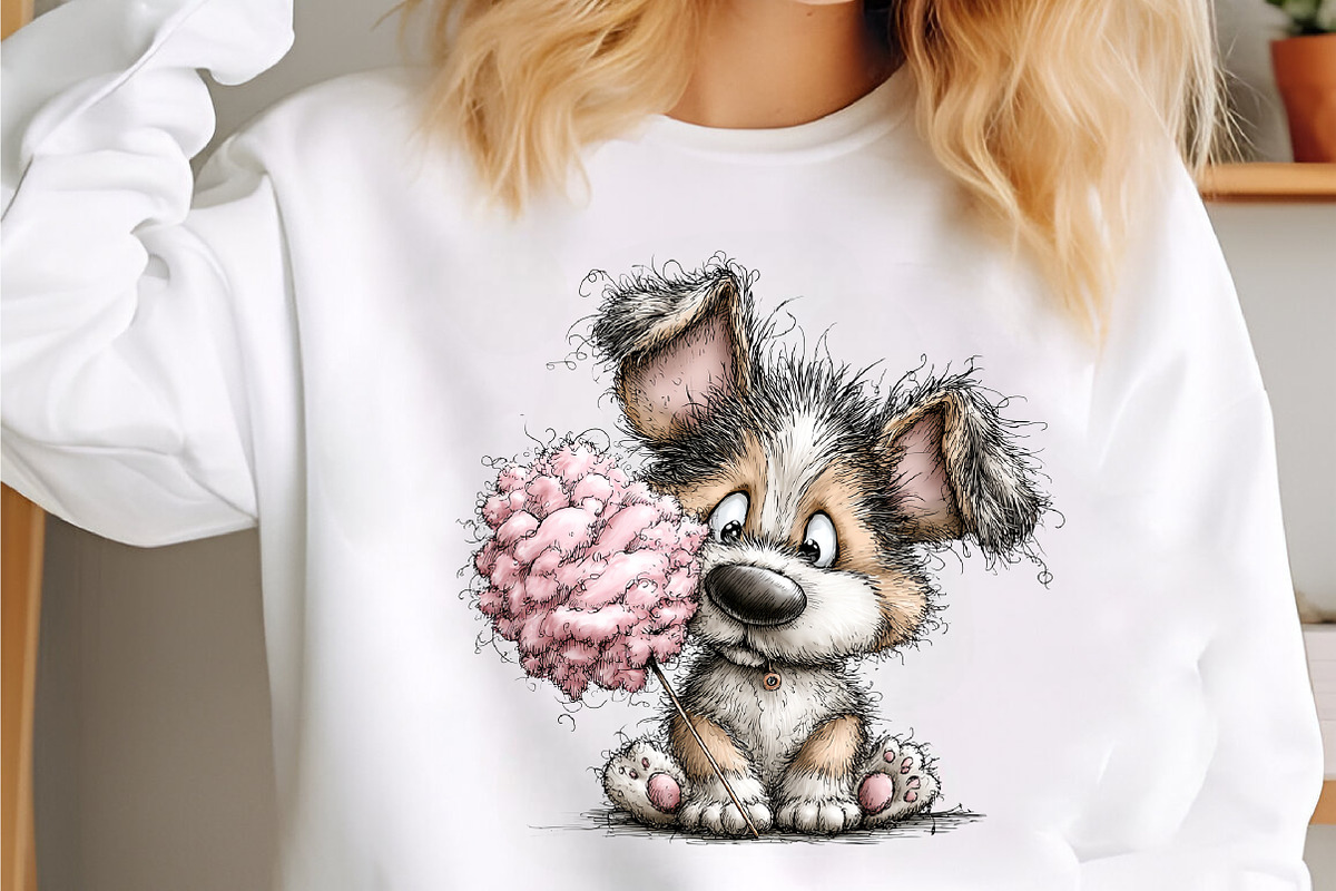 Whimsical Fuzzy Cotton Candy Animals, a Seasonal Illustration by designcity5 (Photo 3 of 5)