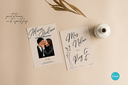 Modern & Elegant Wedding Invitation, an Invitation Template by StudioVonBraitenberg (Thumbnail 5 of 10)