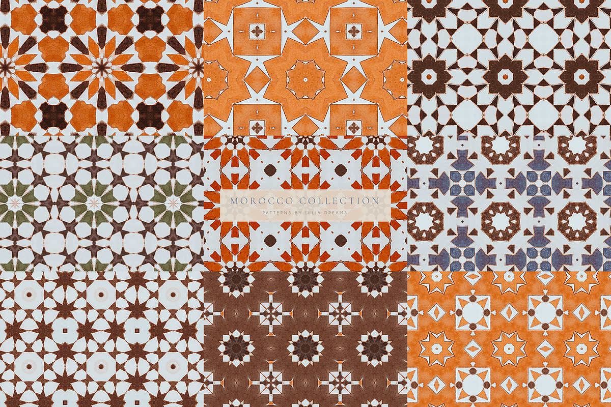 Moroccan 65 Patterns and 65 Tiles, a Pattern Graphic by Julia Dreams (Photo 8 of 15)
