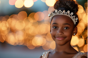 Portrait of Smiling African Girl, a Beauty & Fashion Photo by Lermont51