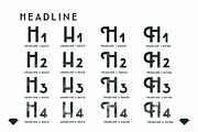 Emblema Metafamily, a Sans Serif Font by graffistyling (Thumbnail 4 of 4)