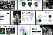 Unique Gradient Powerpoint Template, a Presentation Template by SKY CREATION (Thumbnail 5 of 6)