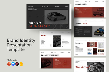 Brand Guideline Presentation Design