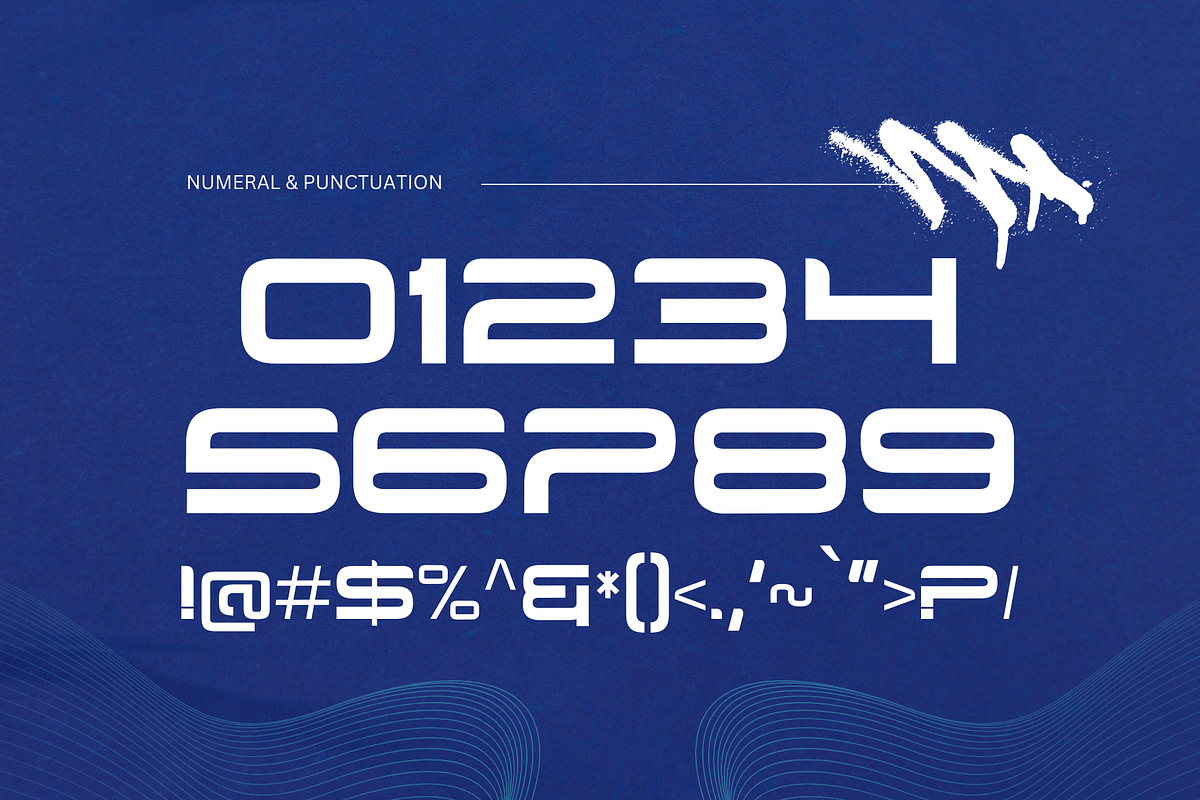 Aerob Sport - Techno Sport Typeface, a Sans Serif Font by Nirmana Visual (Photo 6 of 10)