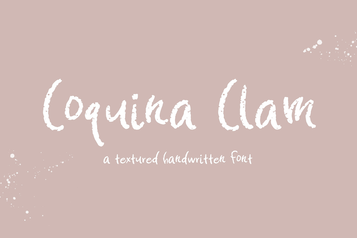 Coquina Clam Sans, a Sans Serif Font by Beck McCormick (Photo 1 of 5)