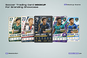 Soccer Trading Card Mockup, an Advertising Mockup by My Code Std (Thumbnail 1 of 3)
