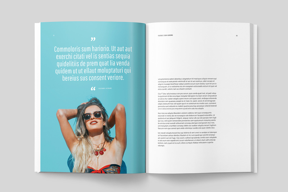Colourful Modern Magazine, a Magazine Template by MashMish Studio (Photo 13 of 25)