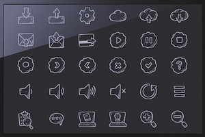 E-Learning Hand Drawn Icons