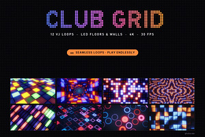 Club Grid - 12 4K Loops