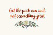 Christmas Watercolour Designs, a Texture Illustration by Wild Ones (Thumbnail 8 of 8)
