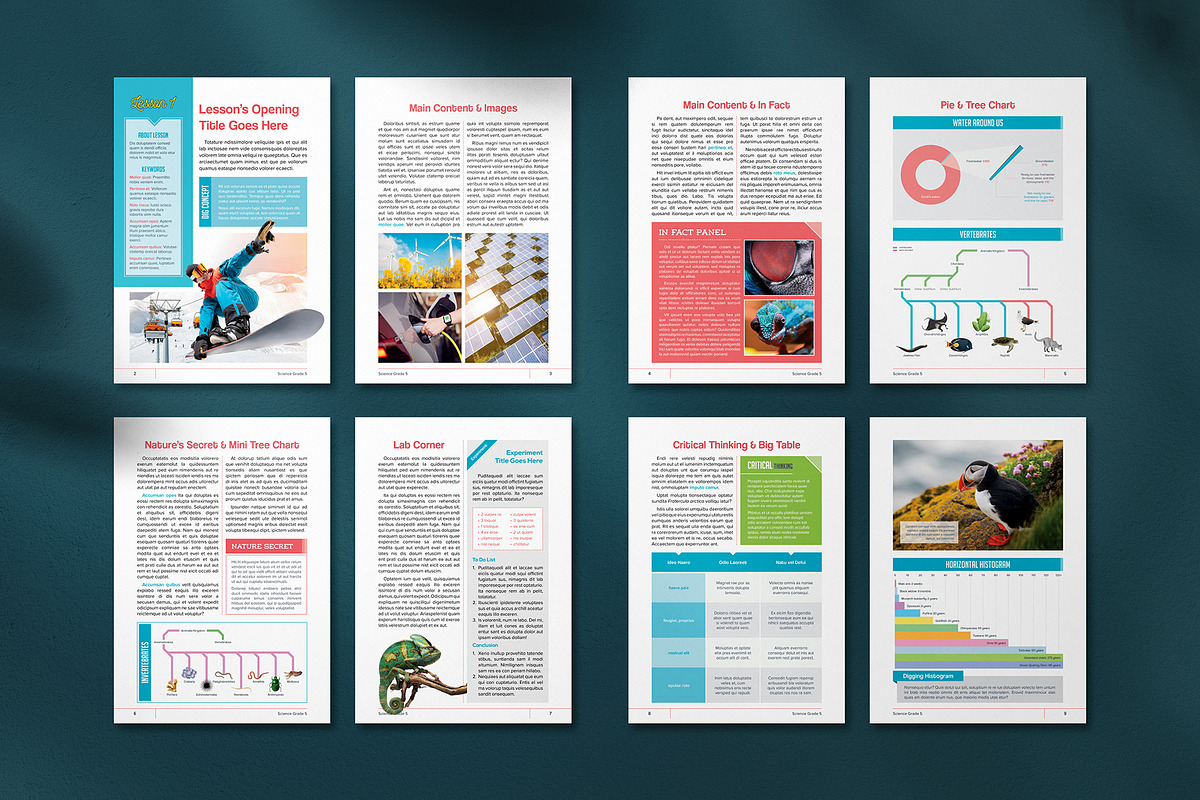 Science Textbook Template 4.0 A4, a Magazine Template by fisihsani (Photo 7 of 9)