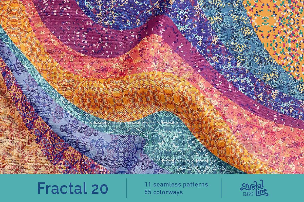 Fractal Patterns 20, a Pattern Graphic by Crystal Line (Photo 1 of 6)
