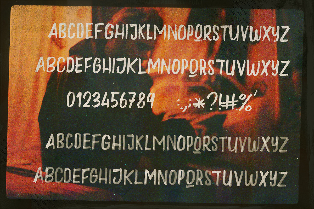 Exit Brush & SVG Font preview 6