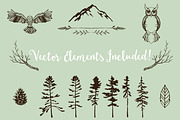 Outdoor Adventurer Wedding Suite, an Invitation Template by Knotted Design (Thumbnail 2 of 4)