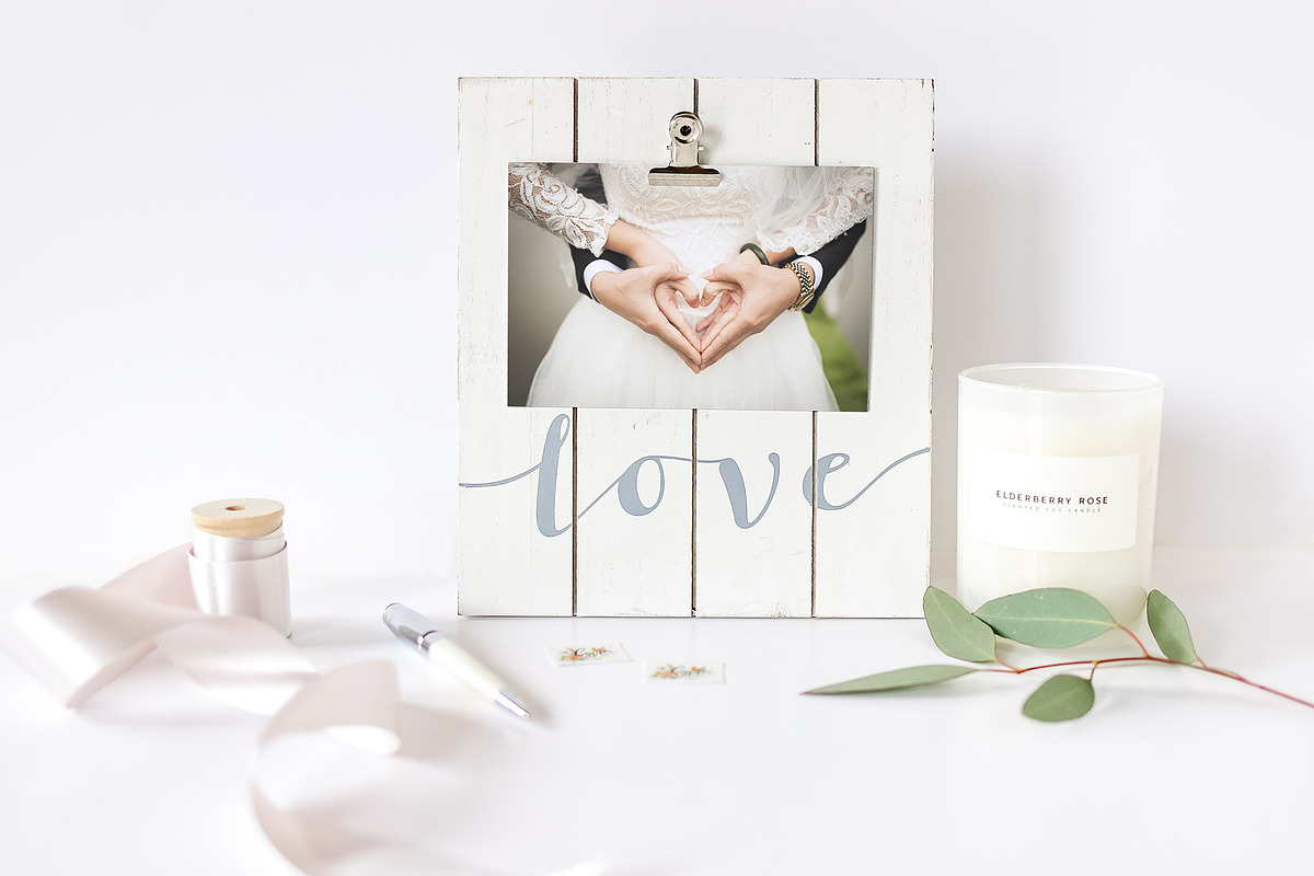 Love Board - Card Mockup, a Print Template by SunnyTangerine Stock (Photo 2 of 3)
