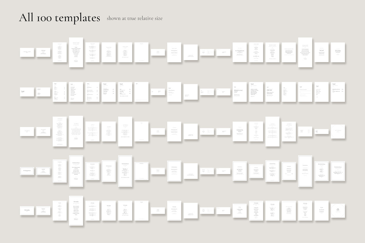 Restaurant Branding 100 Templates V4, a Stationery Template by pawellpi (Photo 4 of 103)